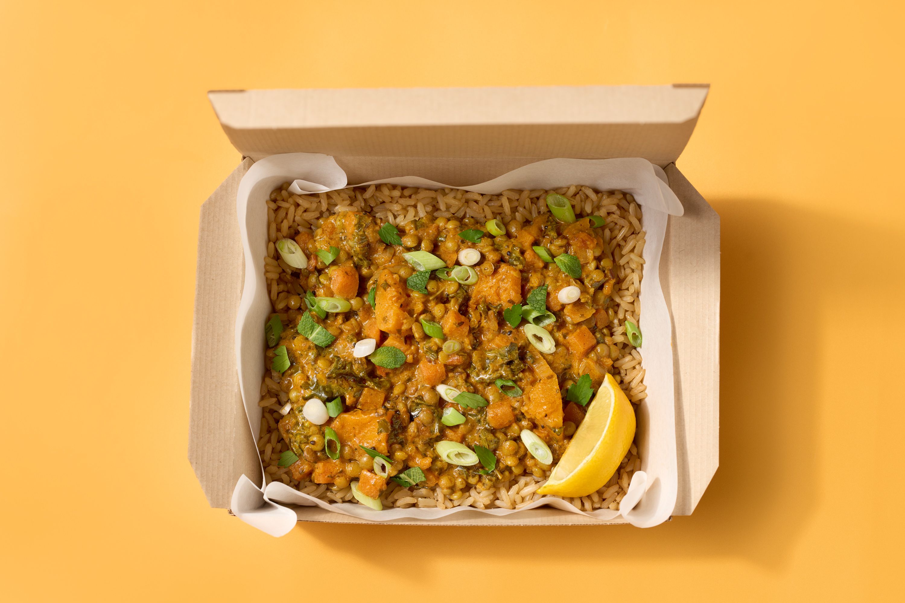 Lentil & Sweet Potato Curry