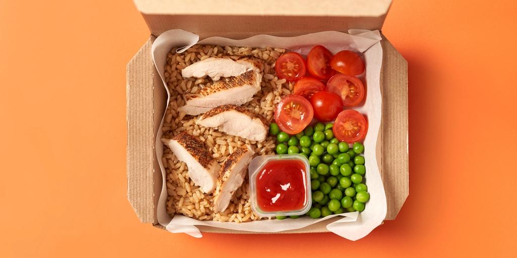 Chargrilled Chicken Rice Box - LEON