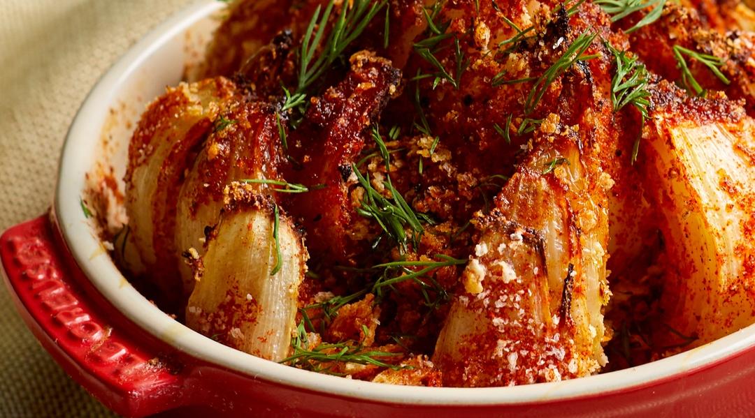 Baked Blooming Onion LEON