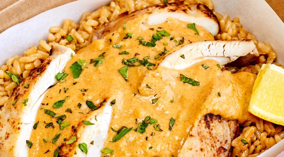 Peanut Satay Chicken LEON