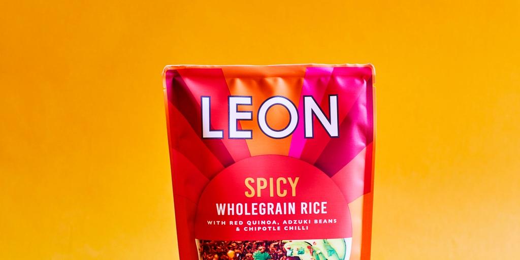 Spicy Wholegrain Microwave Rice LEON