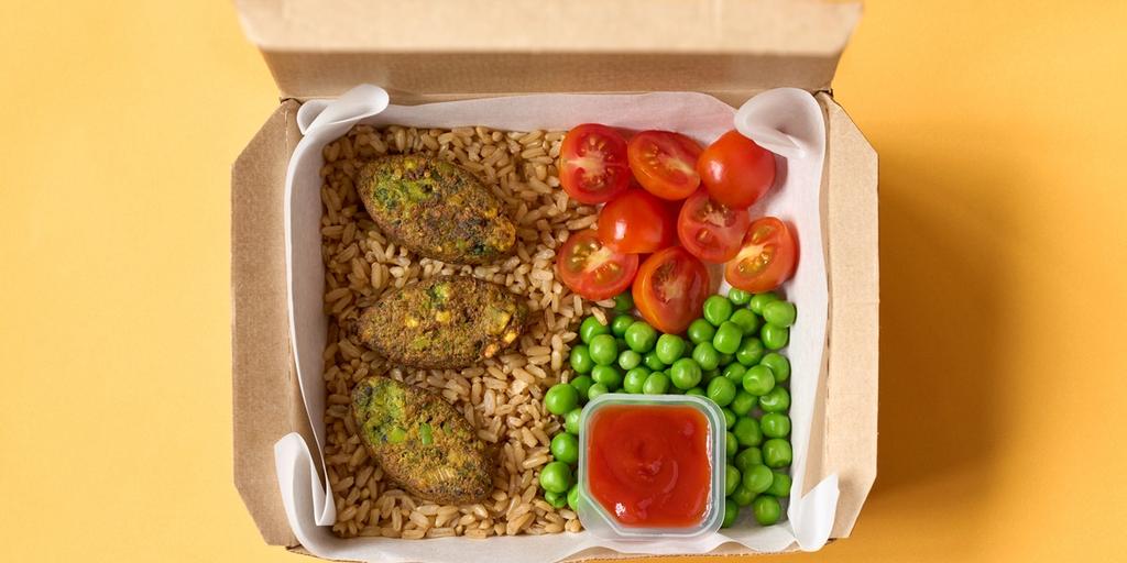 Arabic Rice Box Falafel Rice Box - LEON