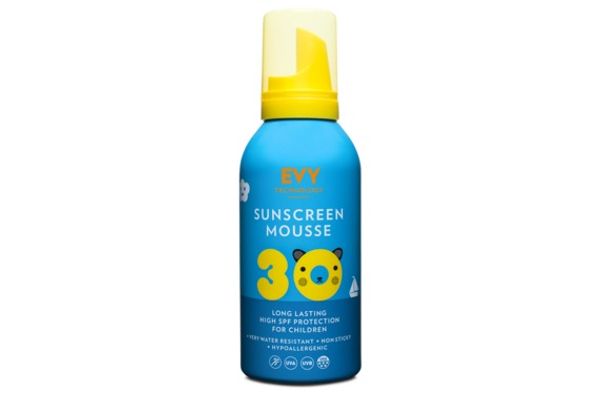 Evy Sunscreen Mousse Kids SPF 30, 150 ml
