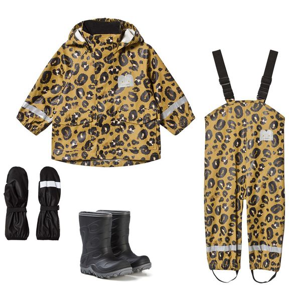 Regnset från The Brand i leopardmönster