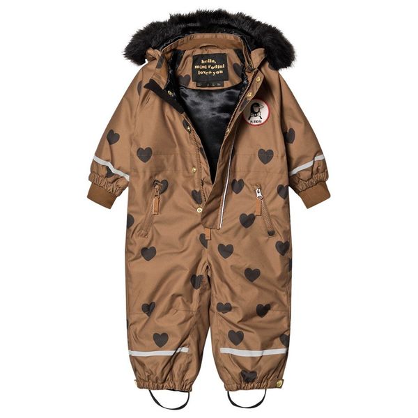 Mini Rodini Kebnekaise Hearts Vinteroverall
