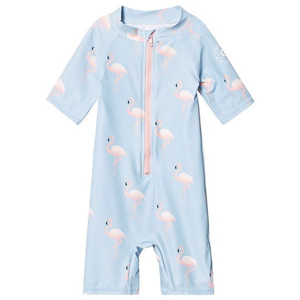 UV-suit flamingo från Geggamoja