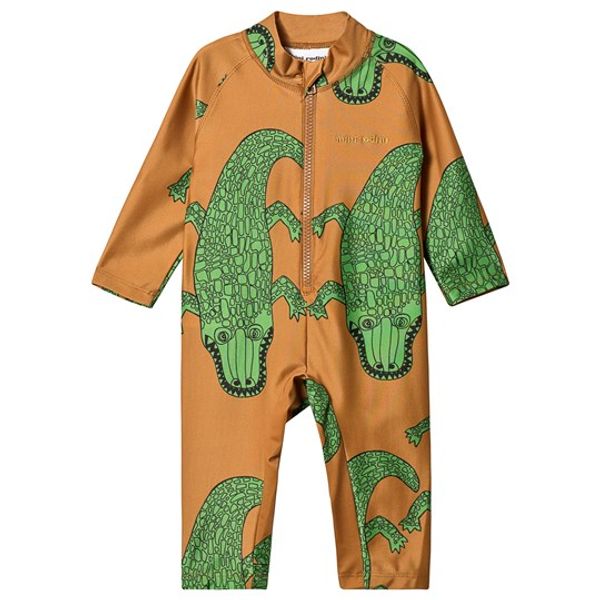 Crocco UV-suit brown från Mini Rodini