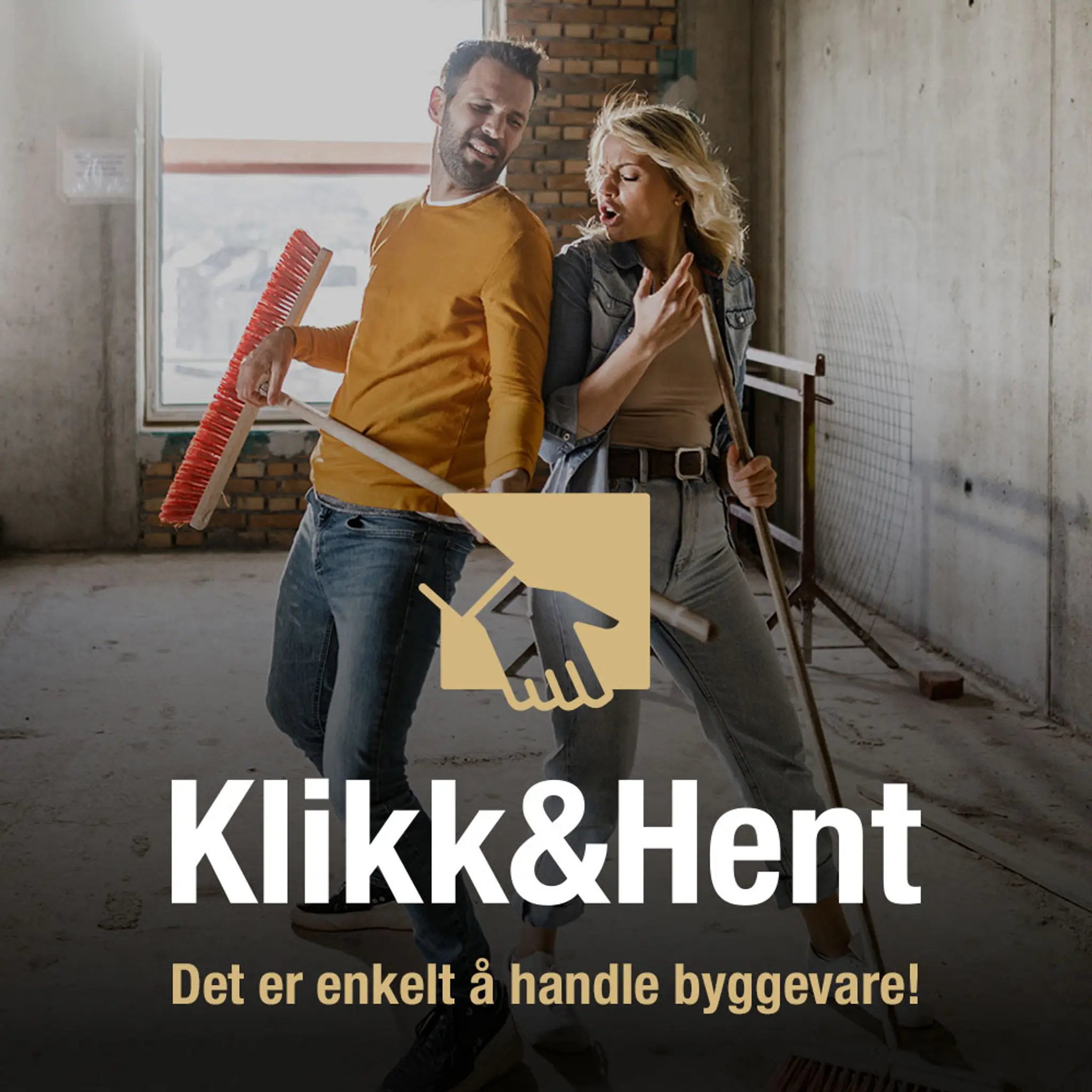 klikk og hent byggevare