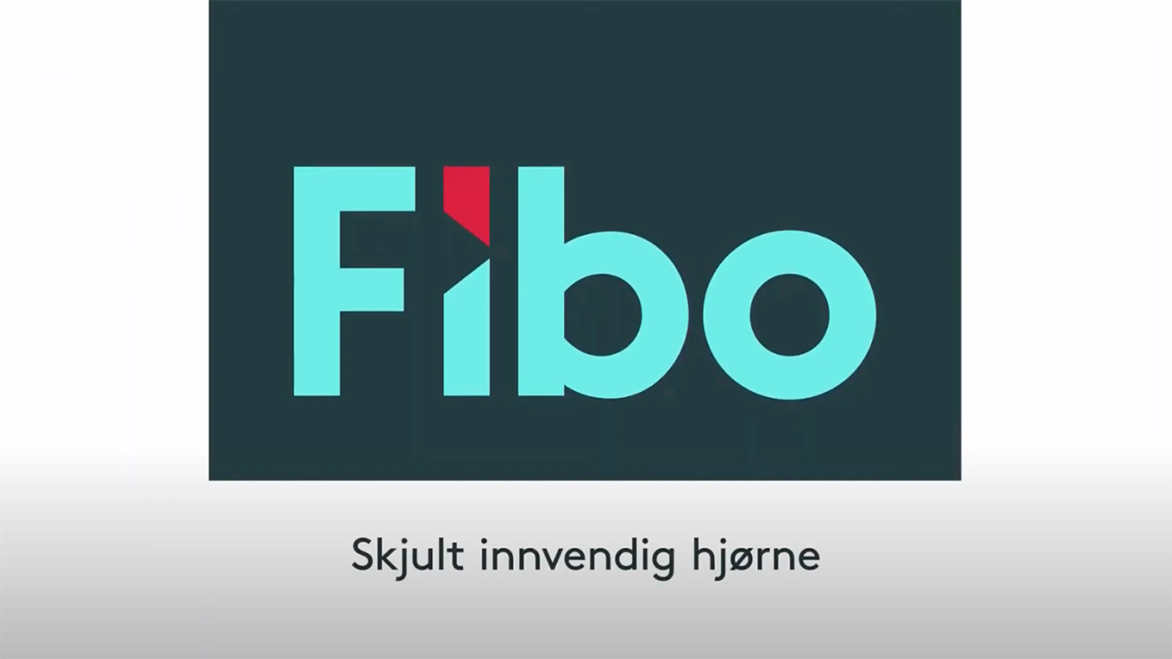 Skjermbilde av video om montering av skjult innvendig hjørne fra Fibo.