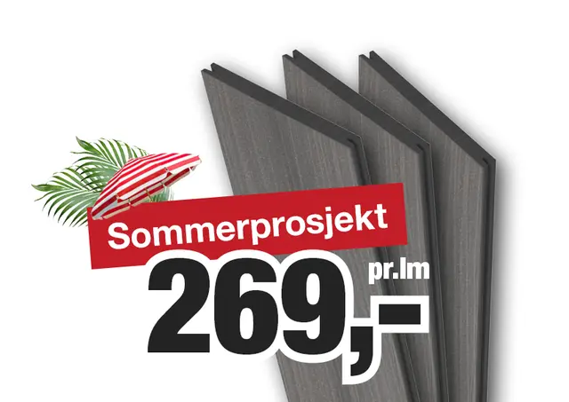 Kompositt terrassebord