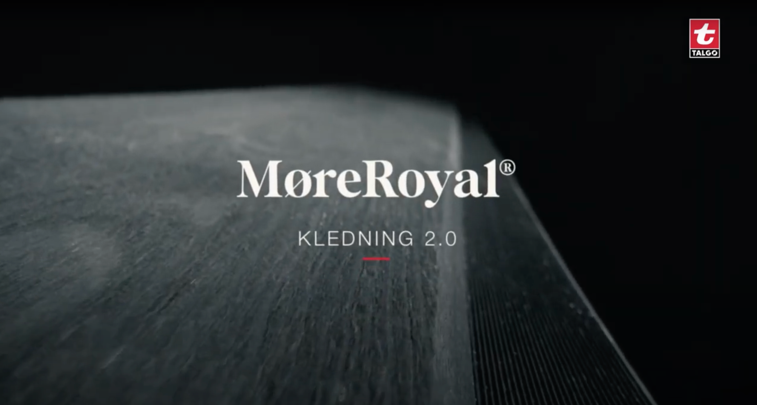 Skjermbilde av video om MøreRoyal kledning 2.0.