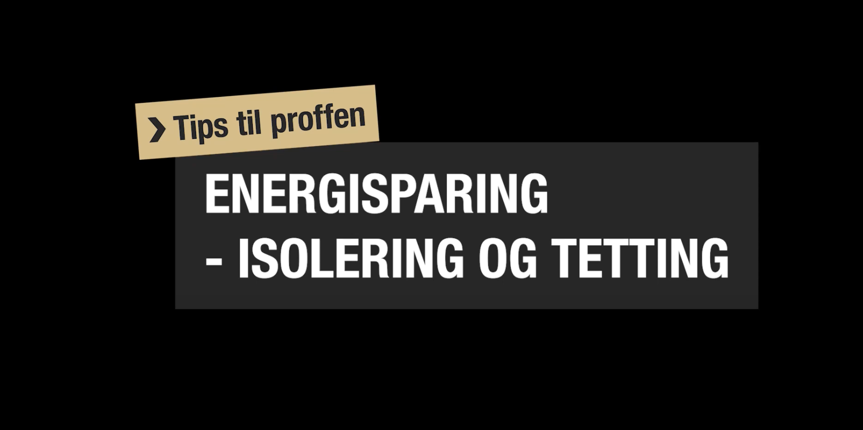 Skjermbilde av video om energisparing.