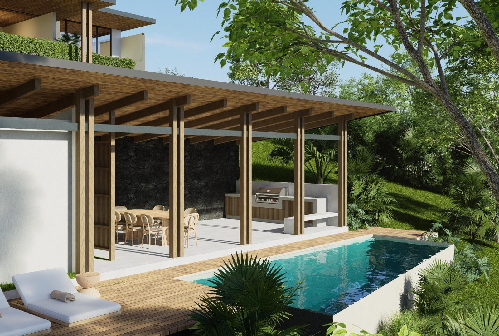 Basalto house pool