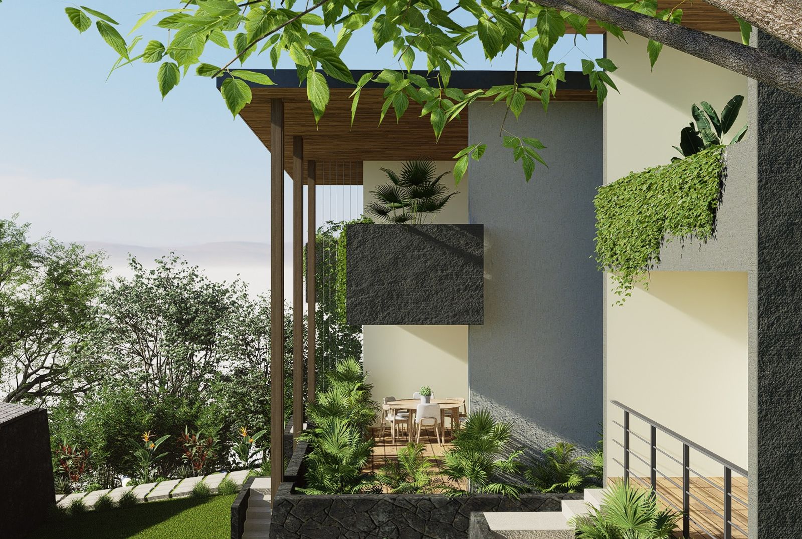 Side of the house