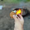 In Glacier, we were all about pushing to see it all. In Yellowstone, we deciced to pace ourselves a bit. Pacing ourselves involved making time for smores 😋