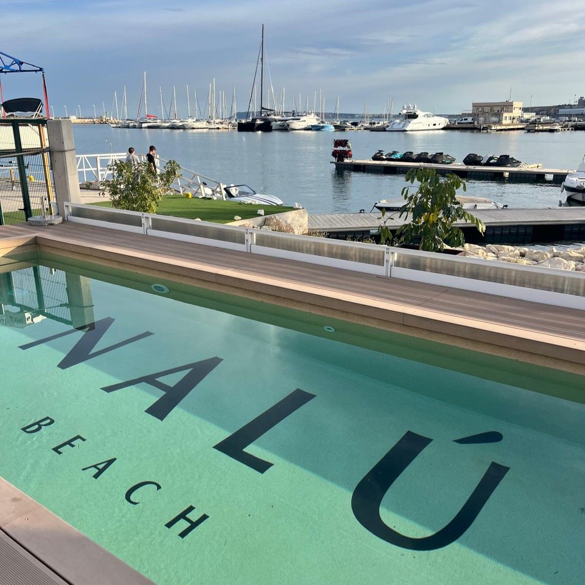 Nalu Beach Club view