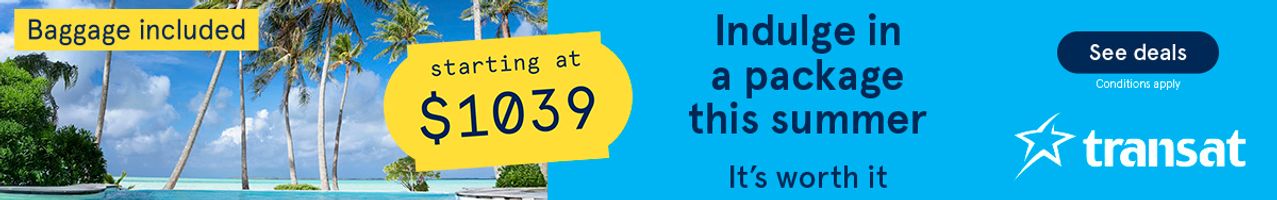 Transat: Indulge in a Package This Summer