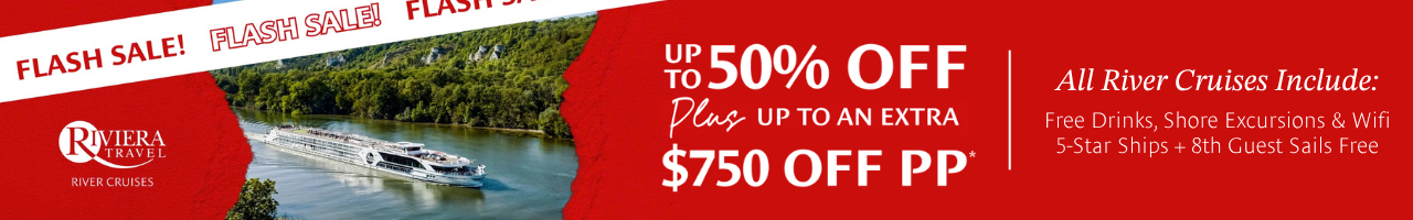Riviera Travel: Flash Sale!