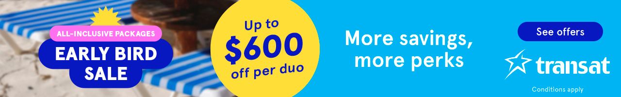 Transat: Early Bird Sale