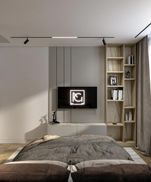Penthouse S.O. – design interior rezidențial, imaginea 25