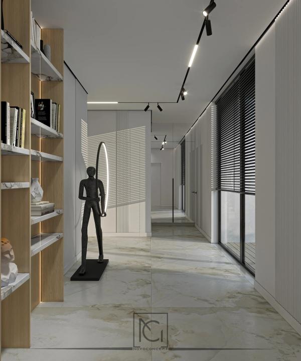 Penthouse S.O. – design interior rezidențial, imaginea 12