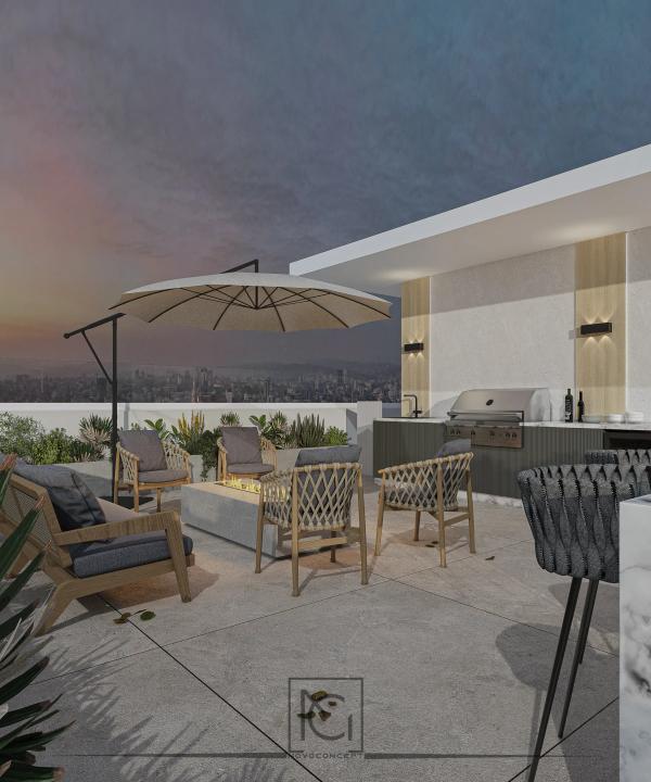 Penthouse S.O. – design interior rezidențial, imaginea 42