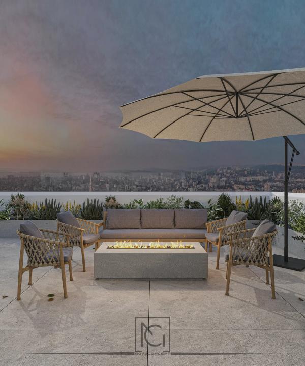 Penthouse S.O. – design interior rezidențial, imaginea 40