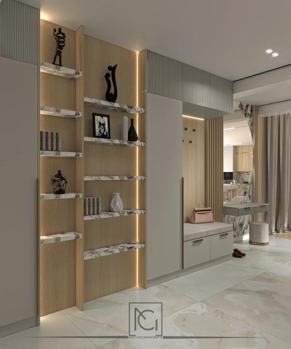 Penthouse S.O. – design interior rezidențial, imaginea 10