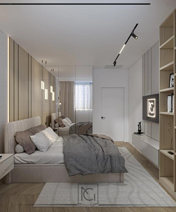 Penthouse S.O. – design interior rezidențial, imaginea 24