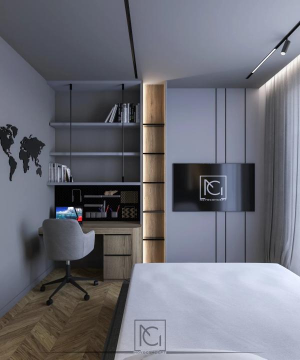 Penthouse Sirenelor – design interior rezidențial, imaginea 21