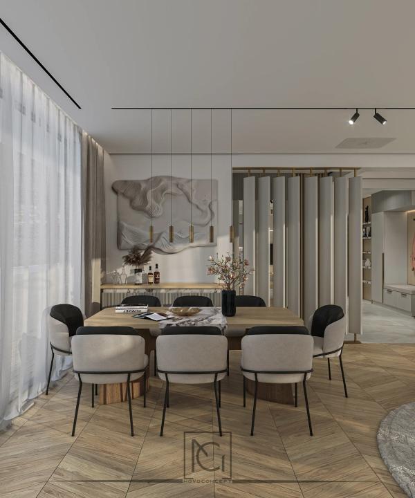 Penthouse S.O. – design interior rezidențial, imaginea 5