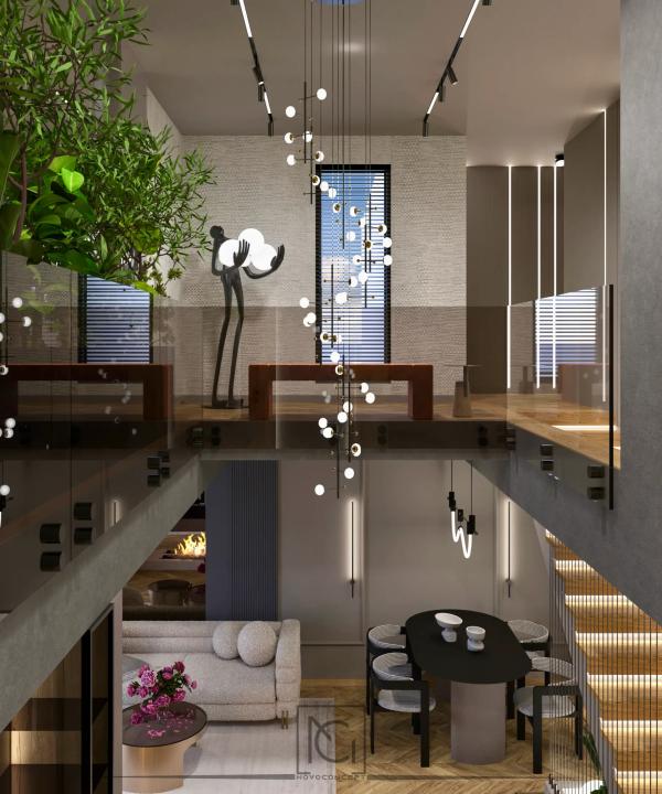 Penthouse Sirenelor – design interior rezidențial, imaginea 14