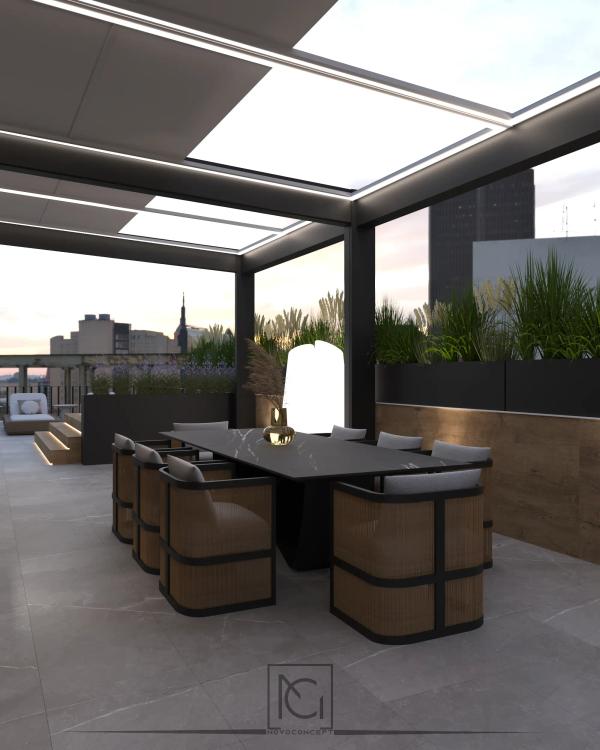 Penthouse Sirenelor – design interior rezidențial, imaginea 25
