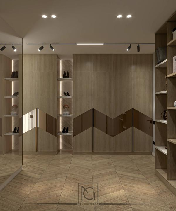 Penthouse S.O. – design interior rezidențial, imaginea 21