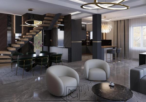 Casa M.P. – design interior rezidențial, imaginea 7