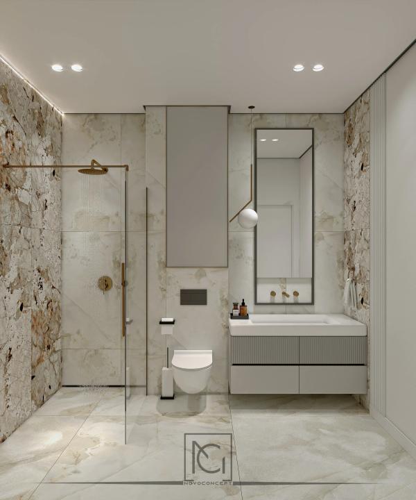 Penthouse S.O. – design interior rezidențial, imaginea 14