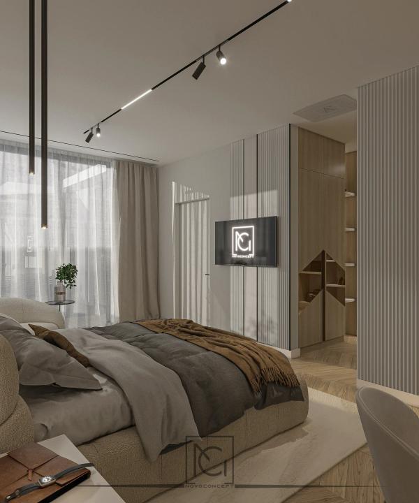 Penthouse S.O. – design interior rezidențial, imaginea 20