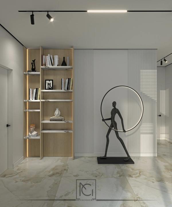Penthouse S.O. – design interior rezidențial, imaginea 11