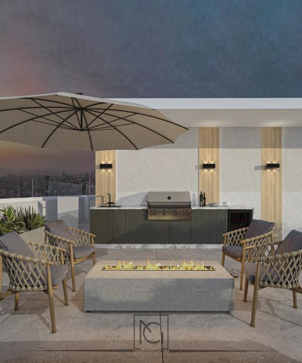 Penthouse S.O. – design interior rezidențial, imaginea 41