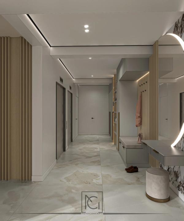 Penthouse S.O. – design interior rezidențial, imaginea 8