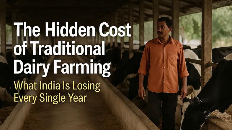 The Hidden Cost of Traditional Dairy Farming: What India Is Losing Every Single Year