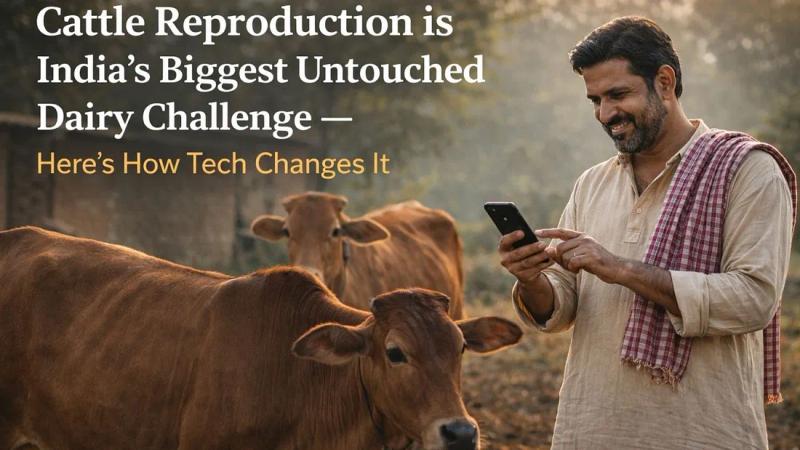 Cattle Reproduction Is India’s Most Underrated Dairy Challenge — And Tech Can Change That