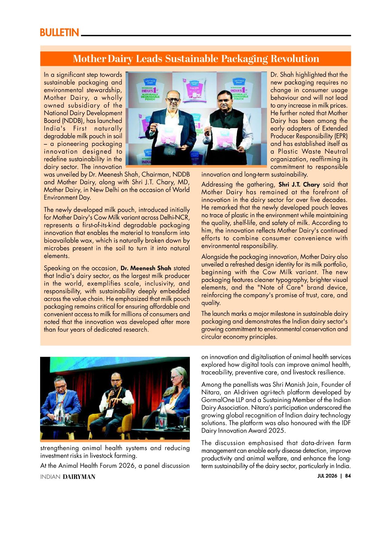  Indian Dairy Association- Indian Dairyman 
