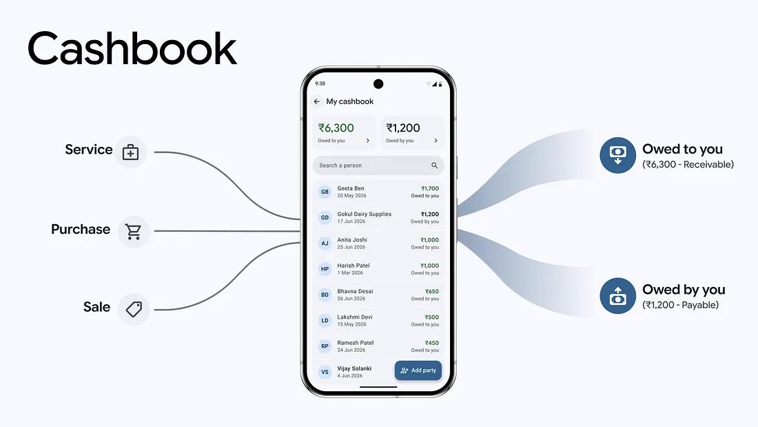 My Cashbook: Streamlines financial tracking for dairy service providers