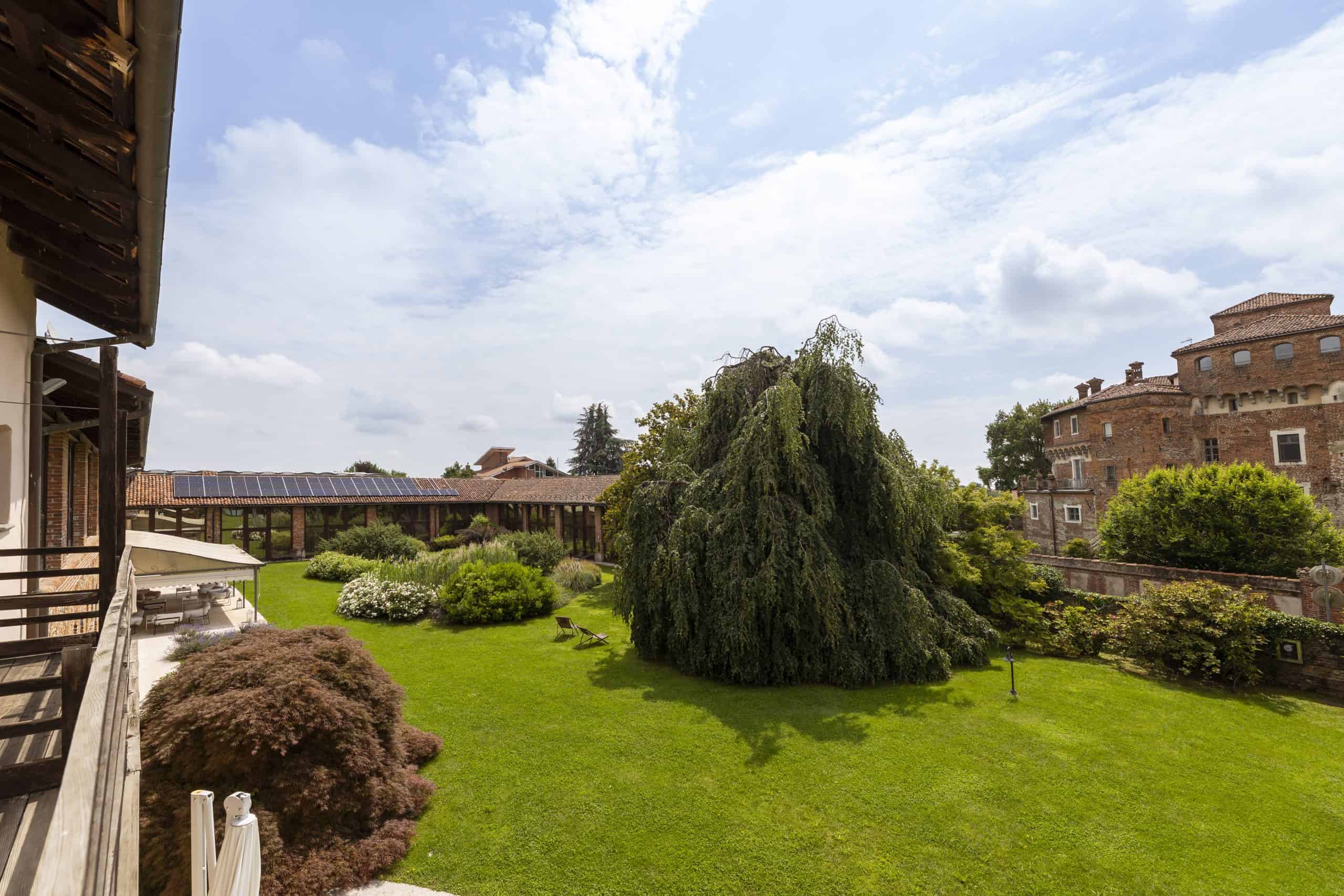 Jardin vue chambre