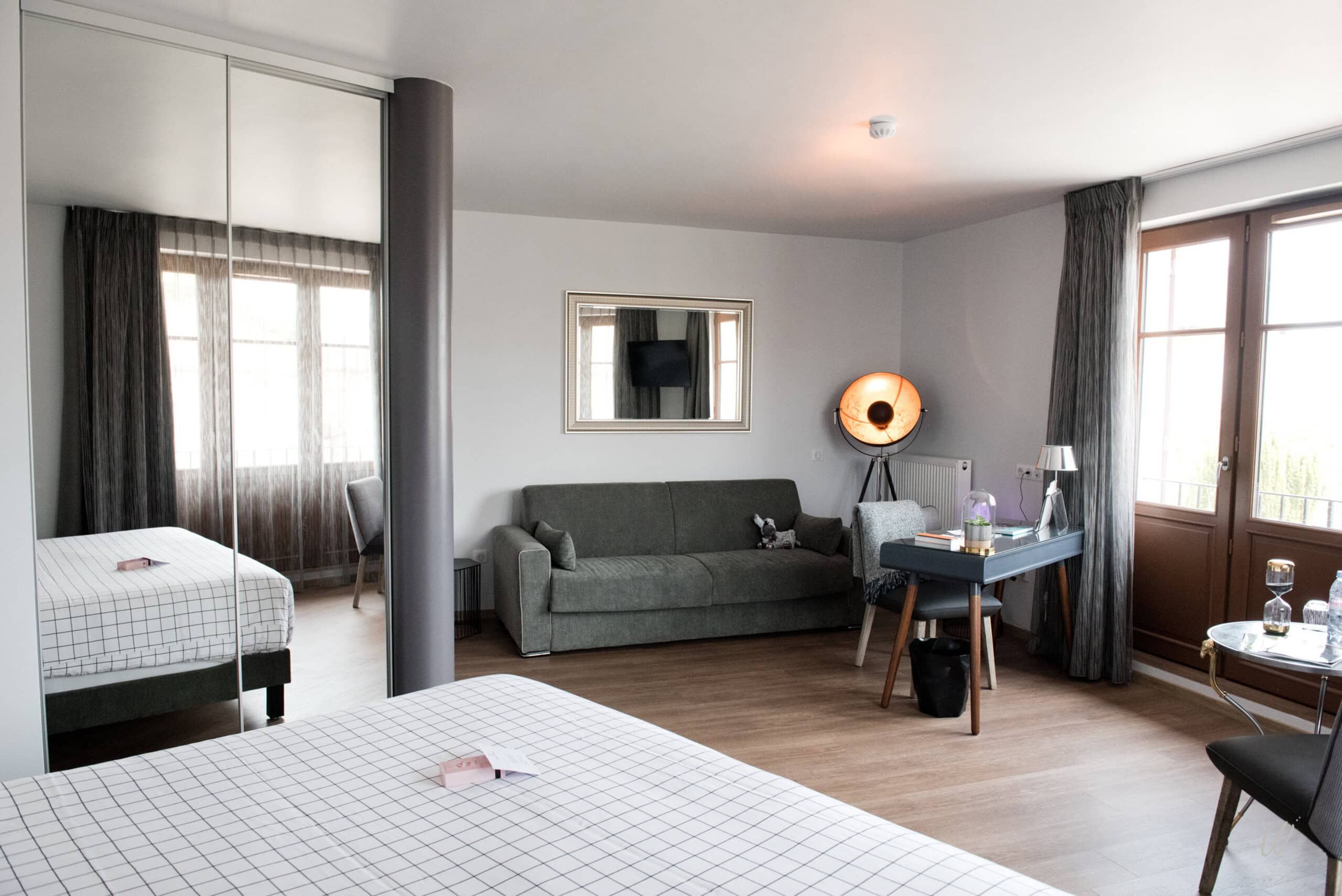 Chambre double canape