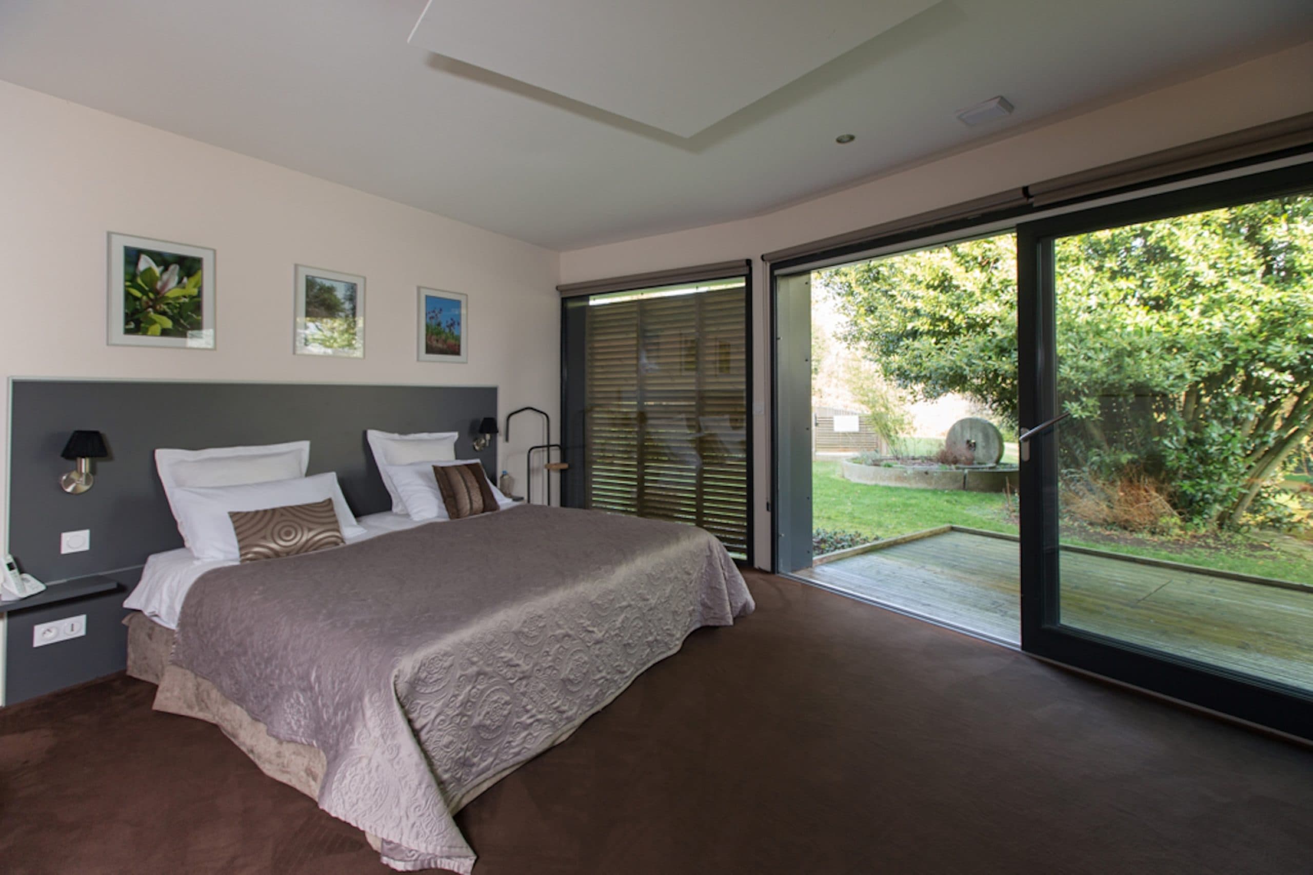 Chambre baie vitree