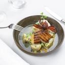 Plat poisson artichauts