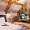 Chambre double mansardee