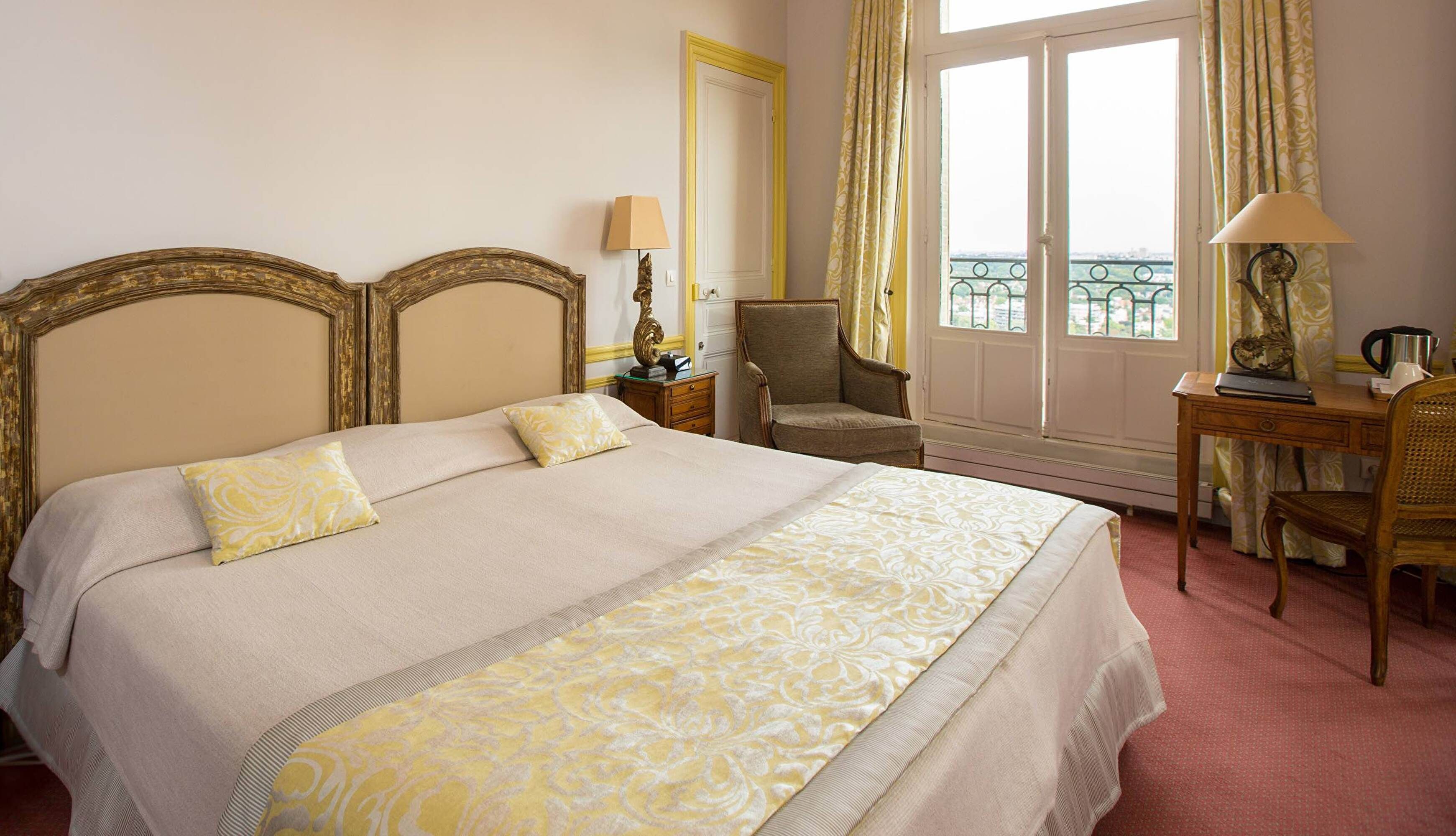 Chambre double vue seine balcon